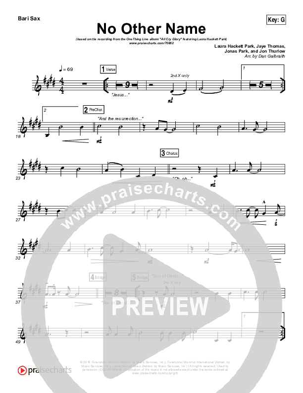 No Other Name Bari Sax (Laura Hackett Park)