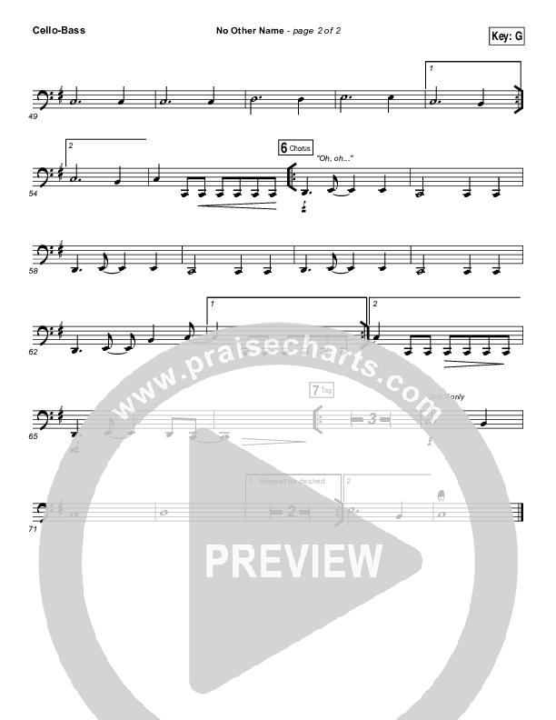 No Other Name Cello/Bass (Laura Hackett Park)