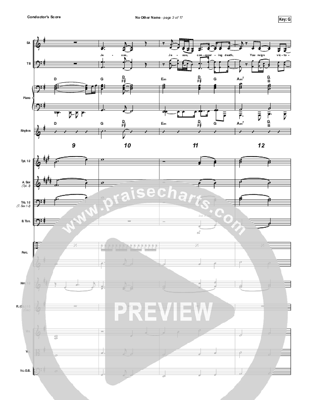 No Other Name Conductor's Score (Laura Hackett Park)