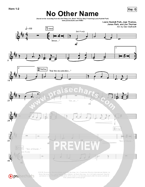 No Other Name Brass Pack (Laura Hackett Park)