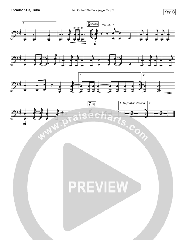 No Other Name Trombone 3/Tuba (Laura Hackett Park)