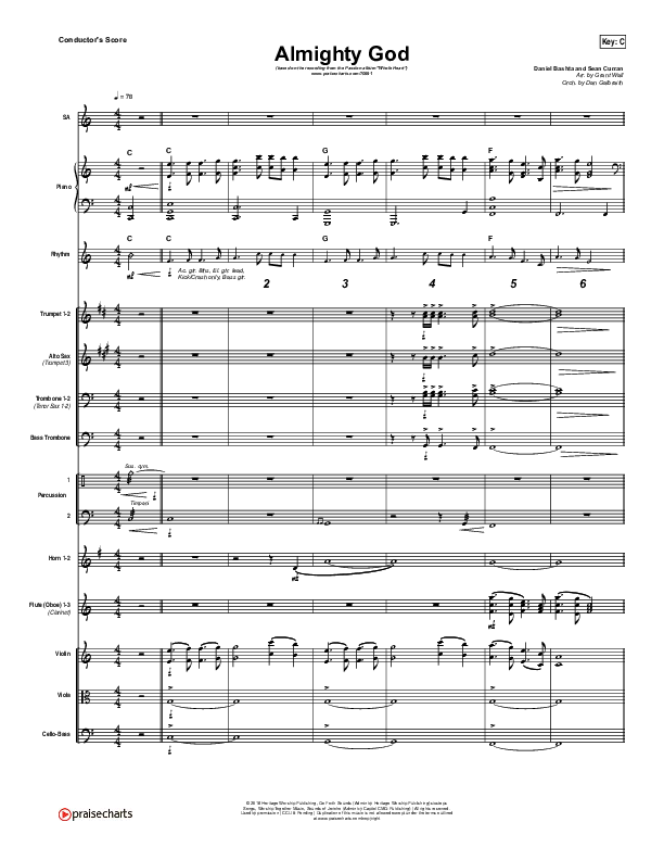 Almighty God Orchestration (Passion / Sean Curran)