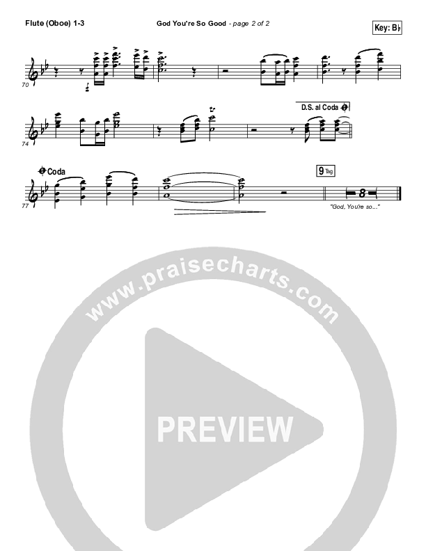 God You're So Good Wind Pack (Passion / Kristian Stanfill / Melodie Malone)