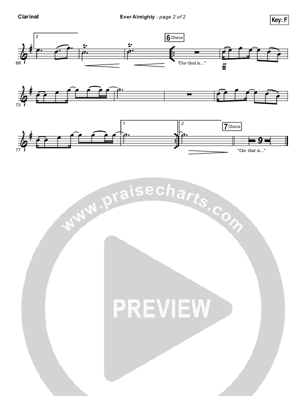 Ever Almighty Clarinet (Passion / Melodie Malone)