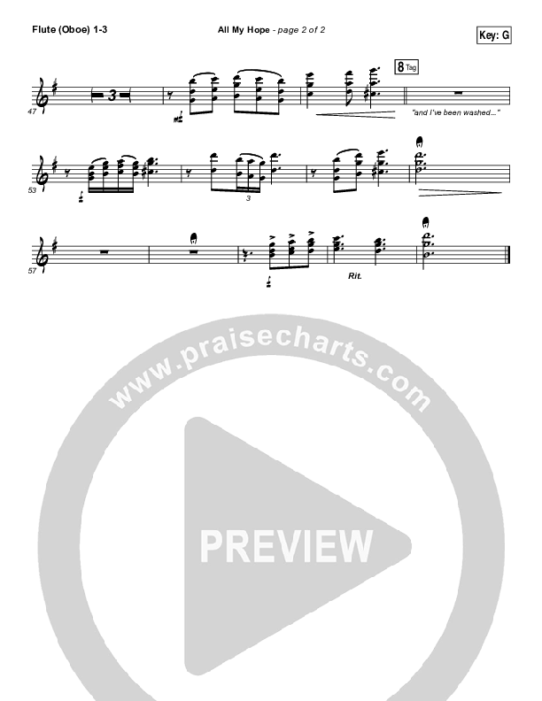 All My Hope Wind Pack (Passion / Crowder / Tauren Wells)