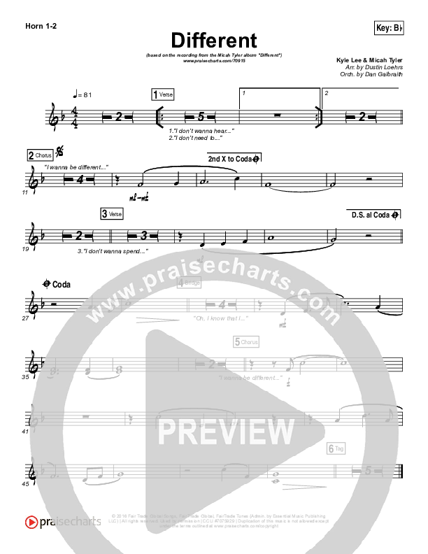 Different French Horn 1/2 (Micah Tyler)