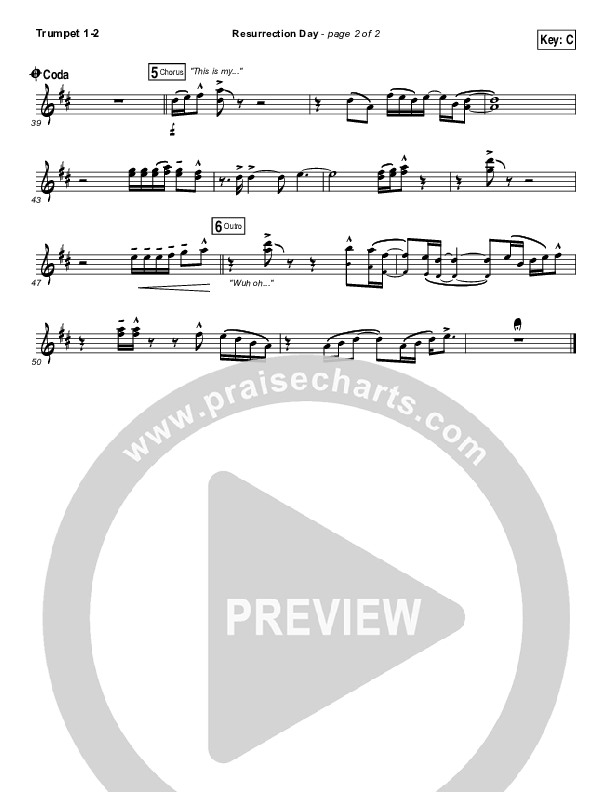 Resurrection Day Trumpet 1,2 (Rend Collective)