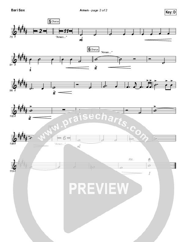 Amen Bari Sax (People & Songs / Charity Gayle / Joshua Sherman)