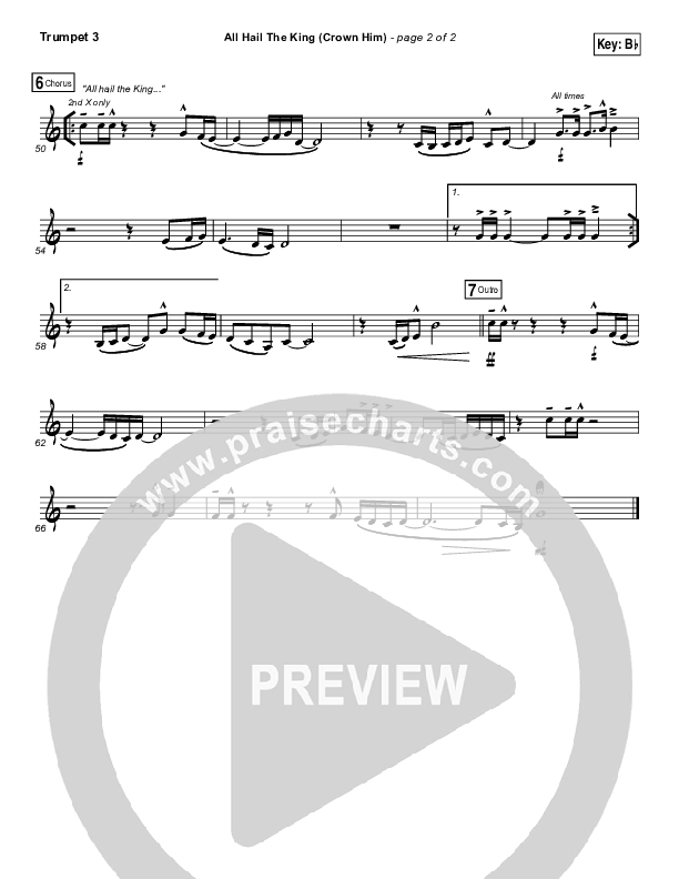 All Hail The King Trumpet 3 (Vertical Worship)