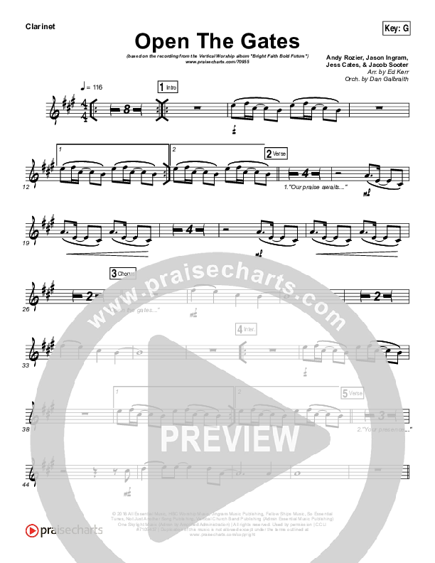 Open The Gates Wind Pack (Vertical Worship)