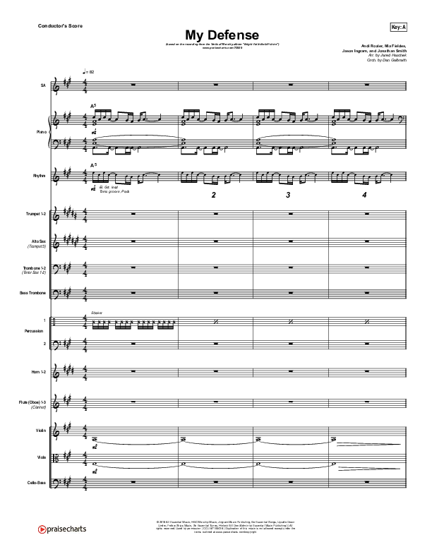 My Defense Conductor's Score (Vertical Worship)