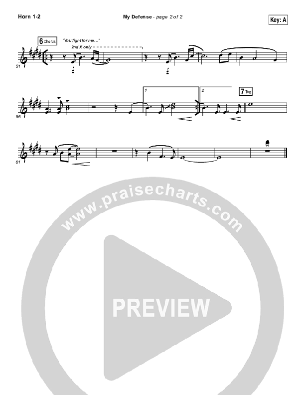 My Defense French Horn 1/2 (Vertical Worship)