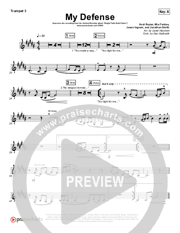 My Defense Trumpet 3 (Vertical Worship)