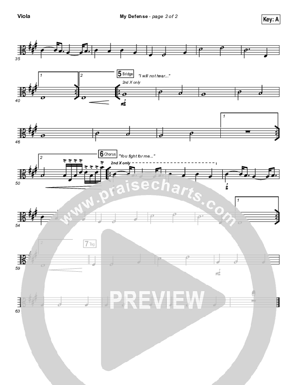 My Defense Viola (Vertical Worship)