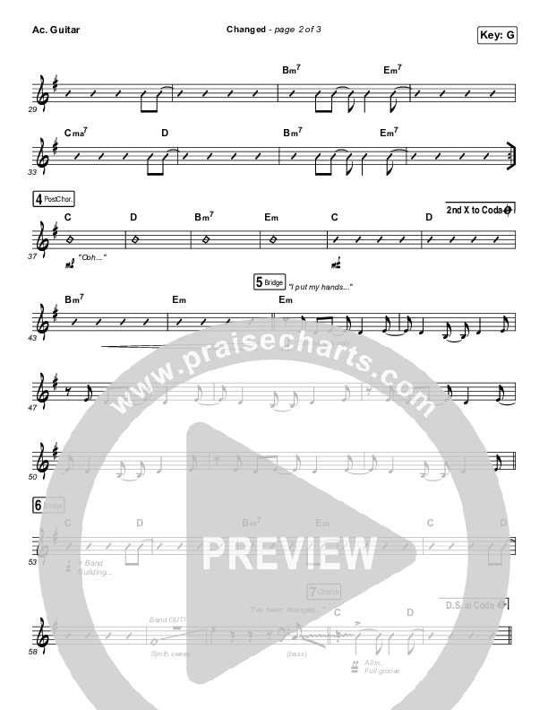 Changed Acoustic Guitar (Jordan Feliz)