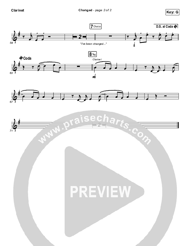 Changed Clarinet (Jordan Feliz)