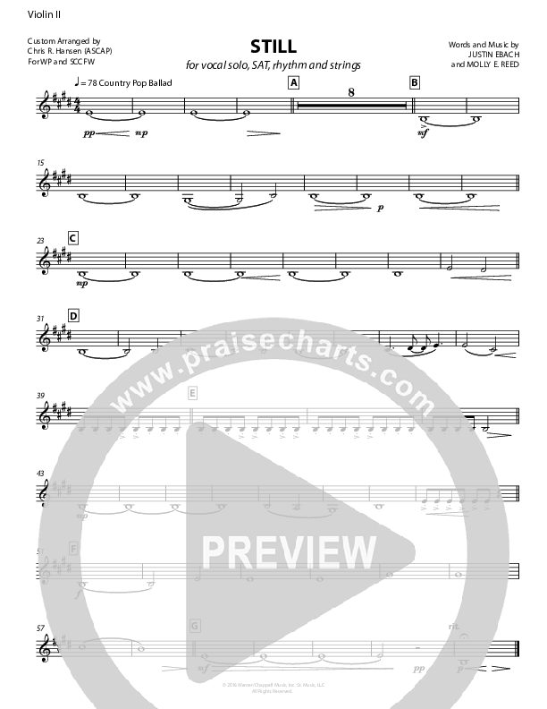 Still Violin 2 (Hillary Scott)