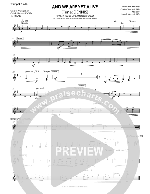 And We Are Yet Alive Trumpet 2 ()