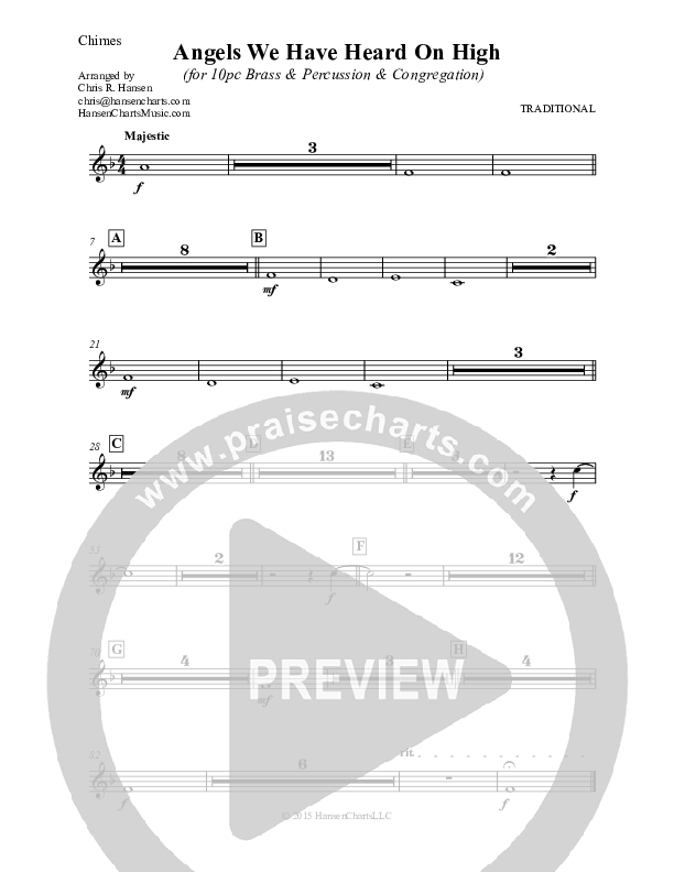 Angels We Have Heard On High Chimes ()