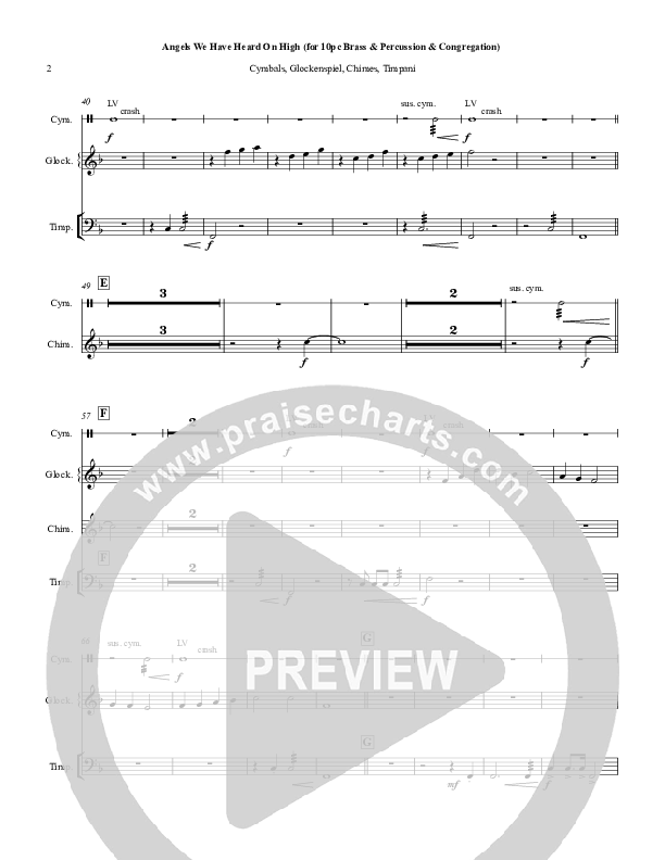 Angels We Have Heard On High Cymbals ()