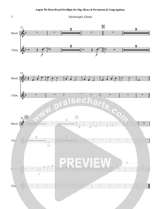 Angels We Have Heard On High Glockenspiel ()