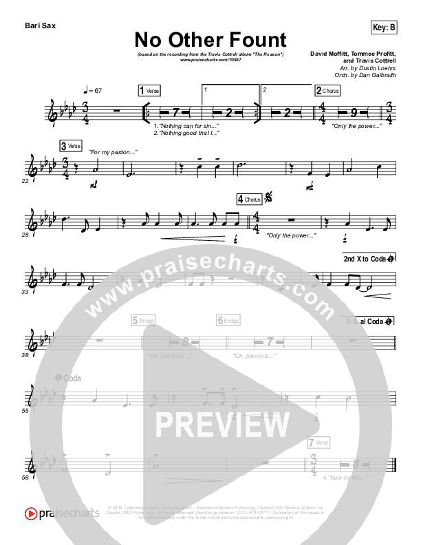 No Other Fount Bari Sax (Travis Cottrell)