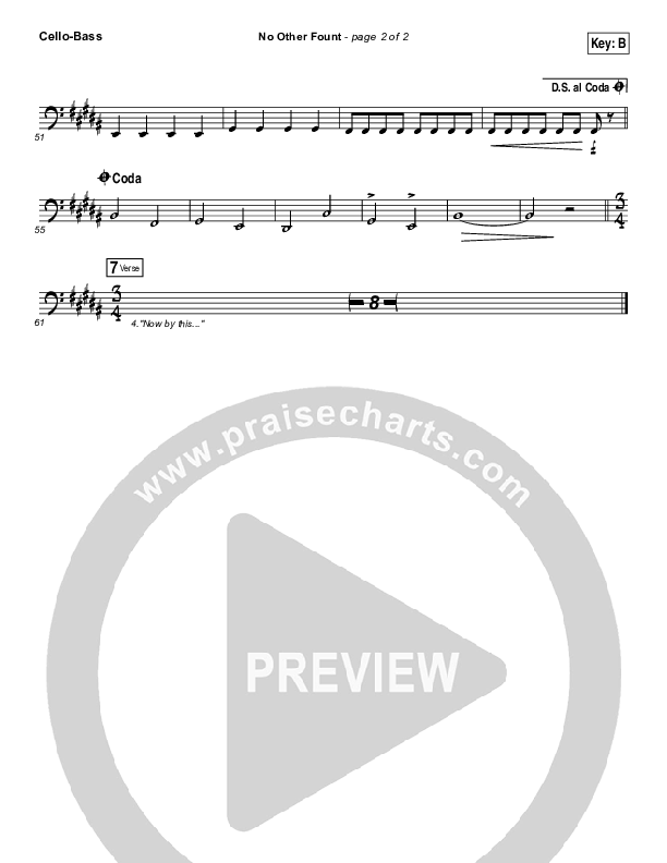 No Other Fount Cello/Bass (Travis Cottrell)