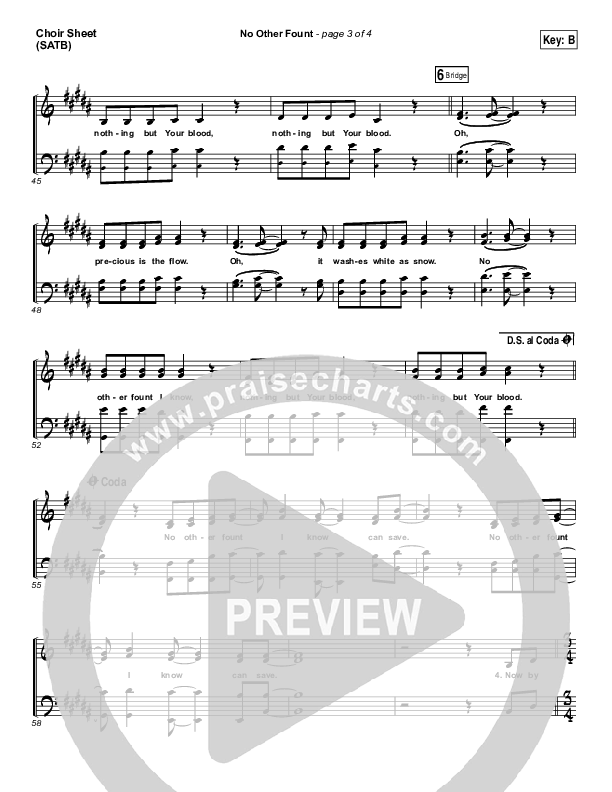 No Other Fount Choir Vocals (SATB) (Travis Cottrell)