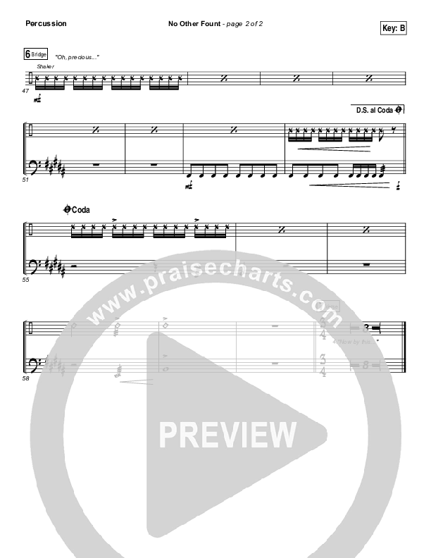 No Other Fount Percussion (Travis Cottrell)