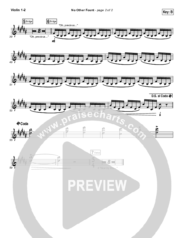 No Other Fount Violin 1/2 (Travis Cottrell)