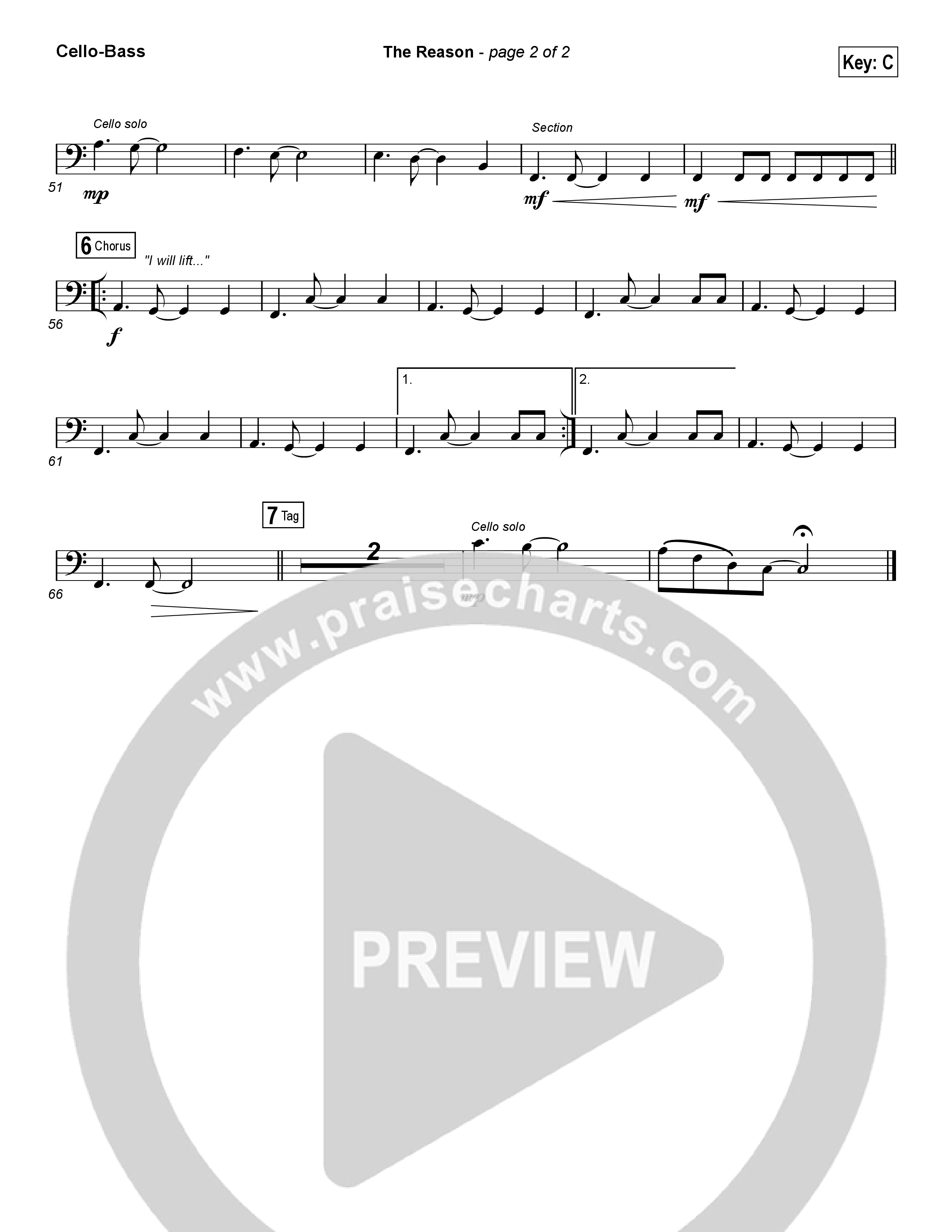 The Reason Cello/Bass (Travis Cottrell)