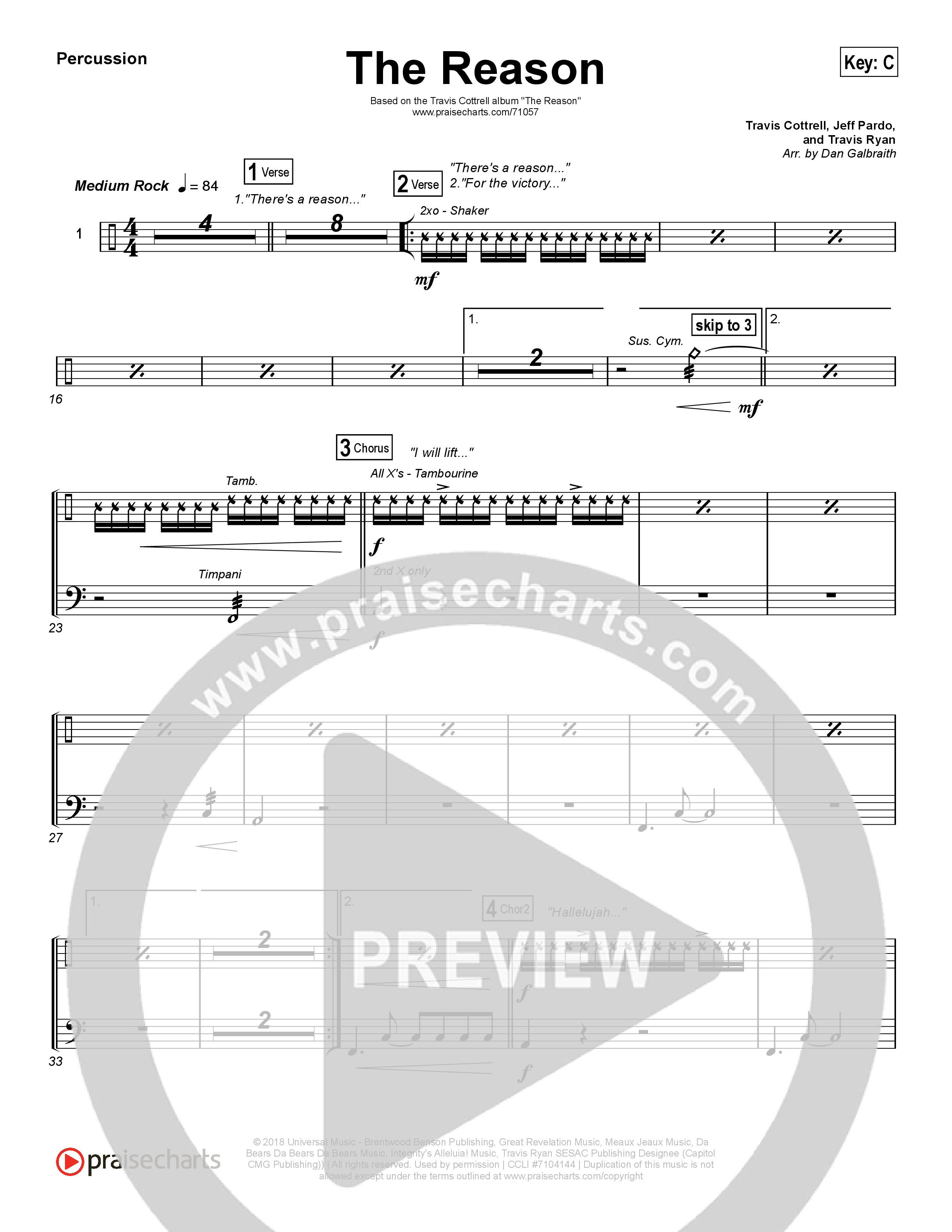 The Reason Percussion (Travis Cottrell)