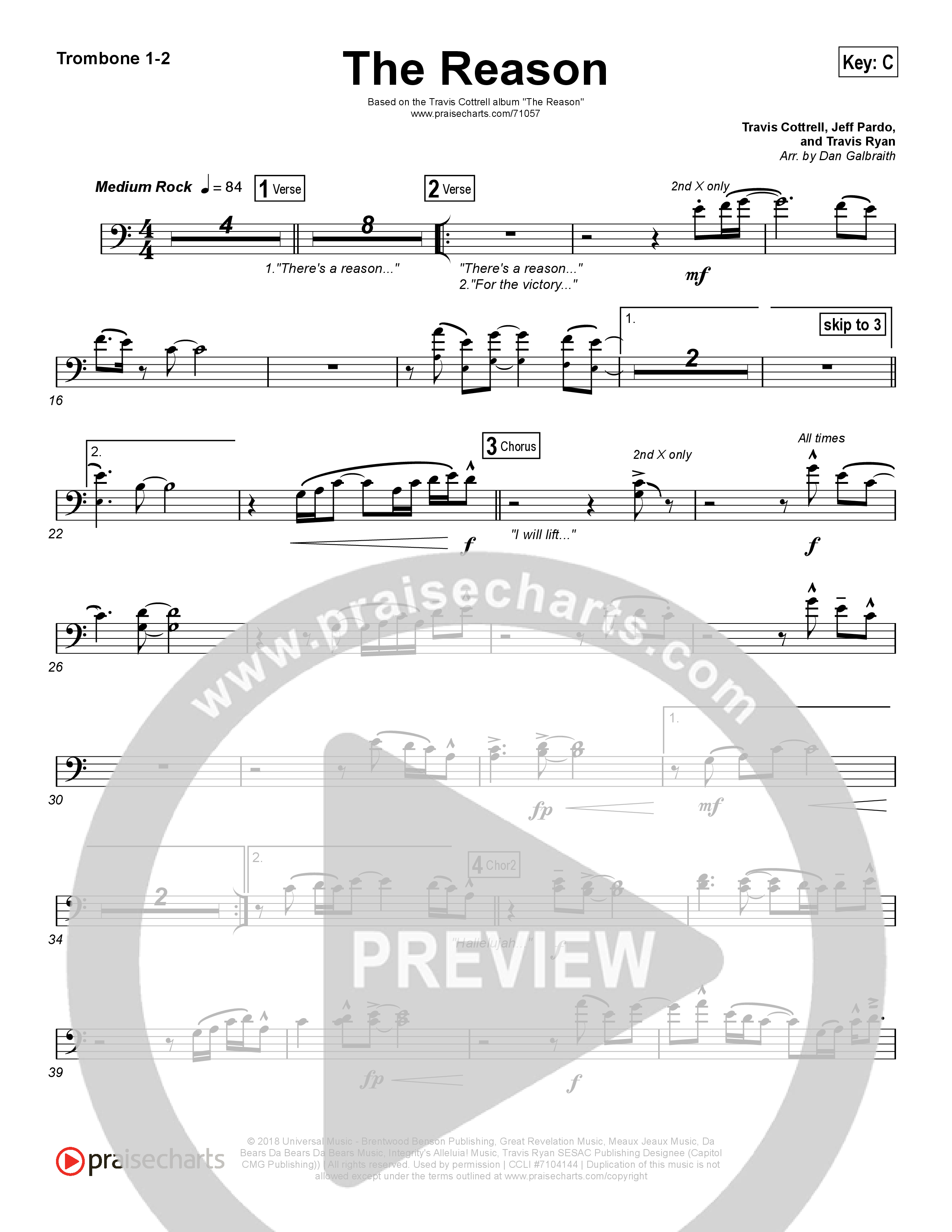 The Reason Trombone 1/2 (Travis Cottrell)