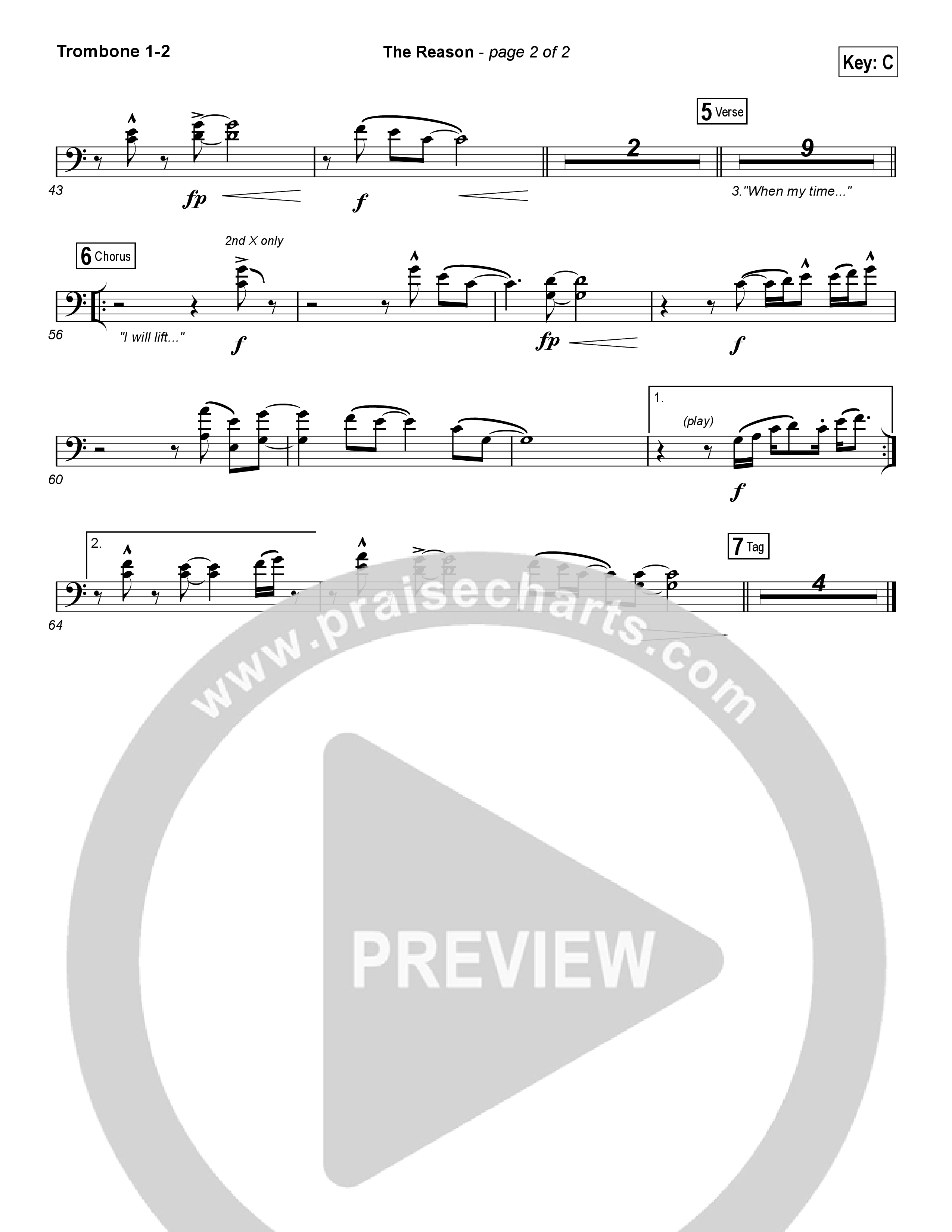 The Reason Trombone 1/2 (Travis Cottrell)