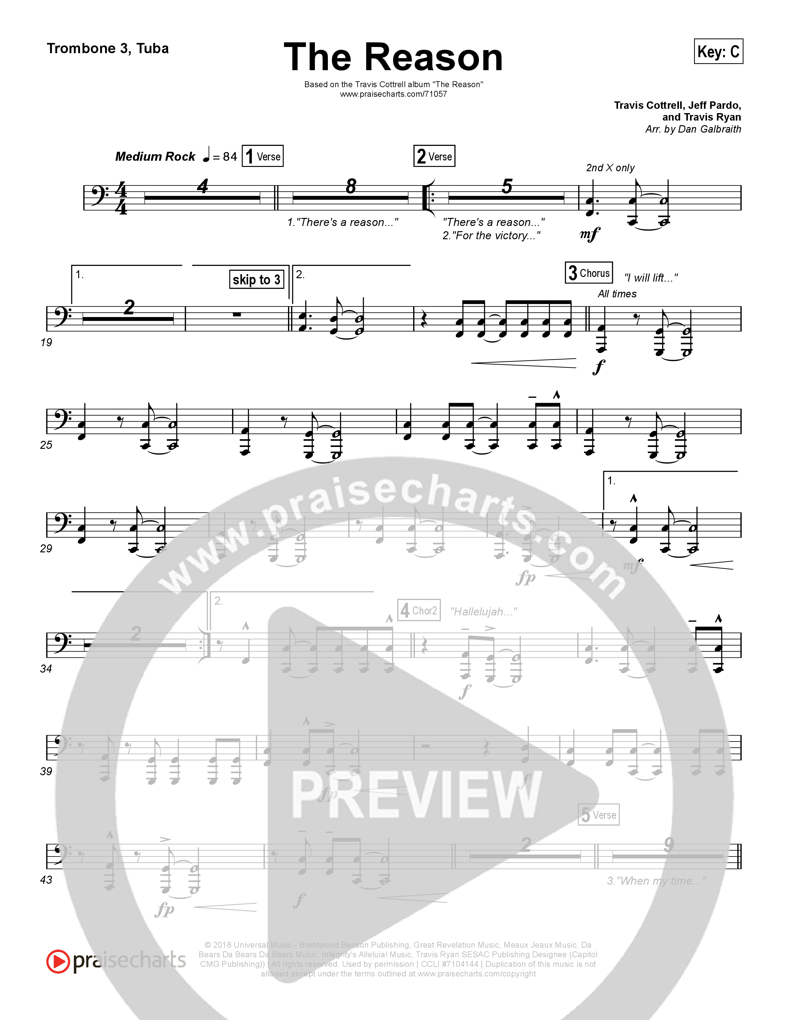 The Reason Trombone 3/Tuba (Travis Cottrell)