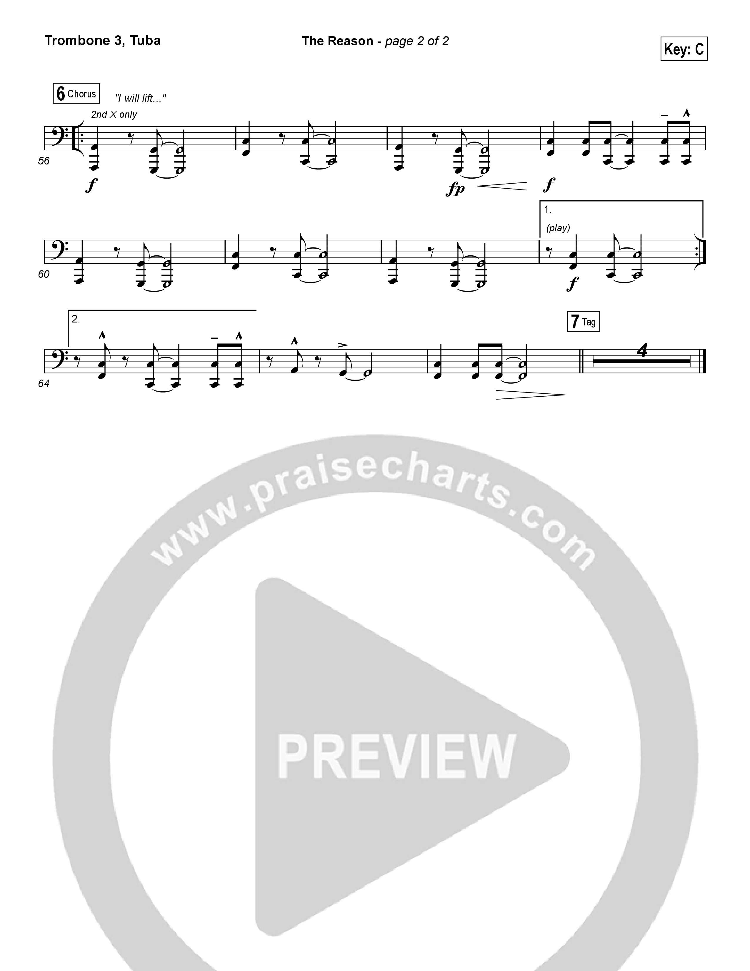 The Reason Trombone 3/Tuba (Travis Cottrell)