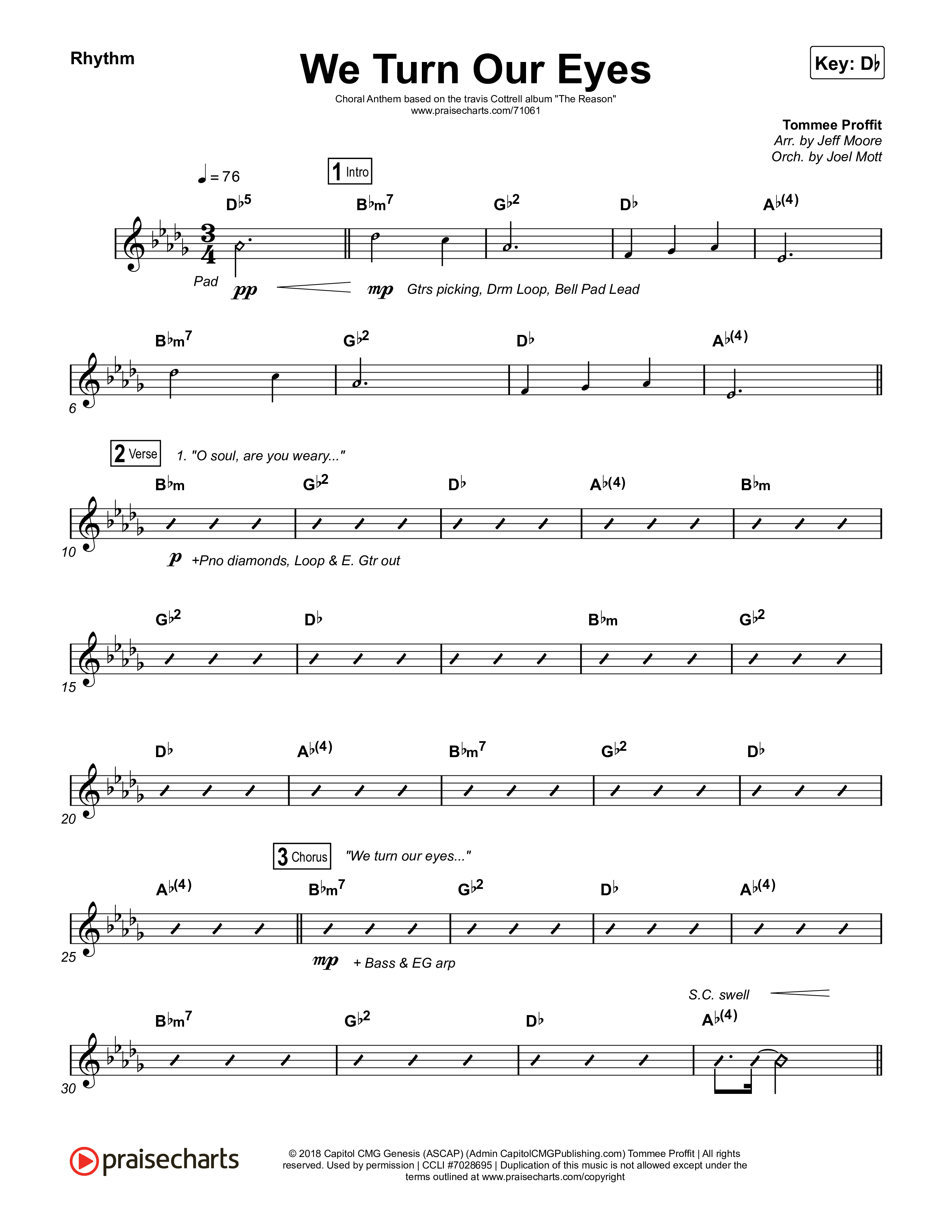 We Turn Our Eyes Rhythm Pack (Travis Cottrell)