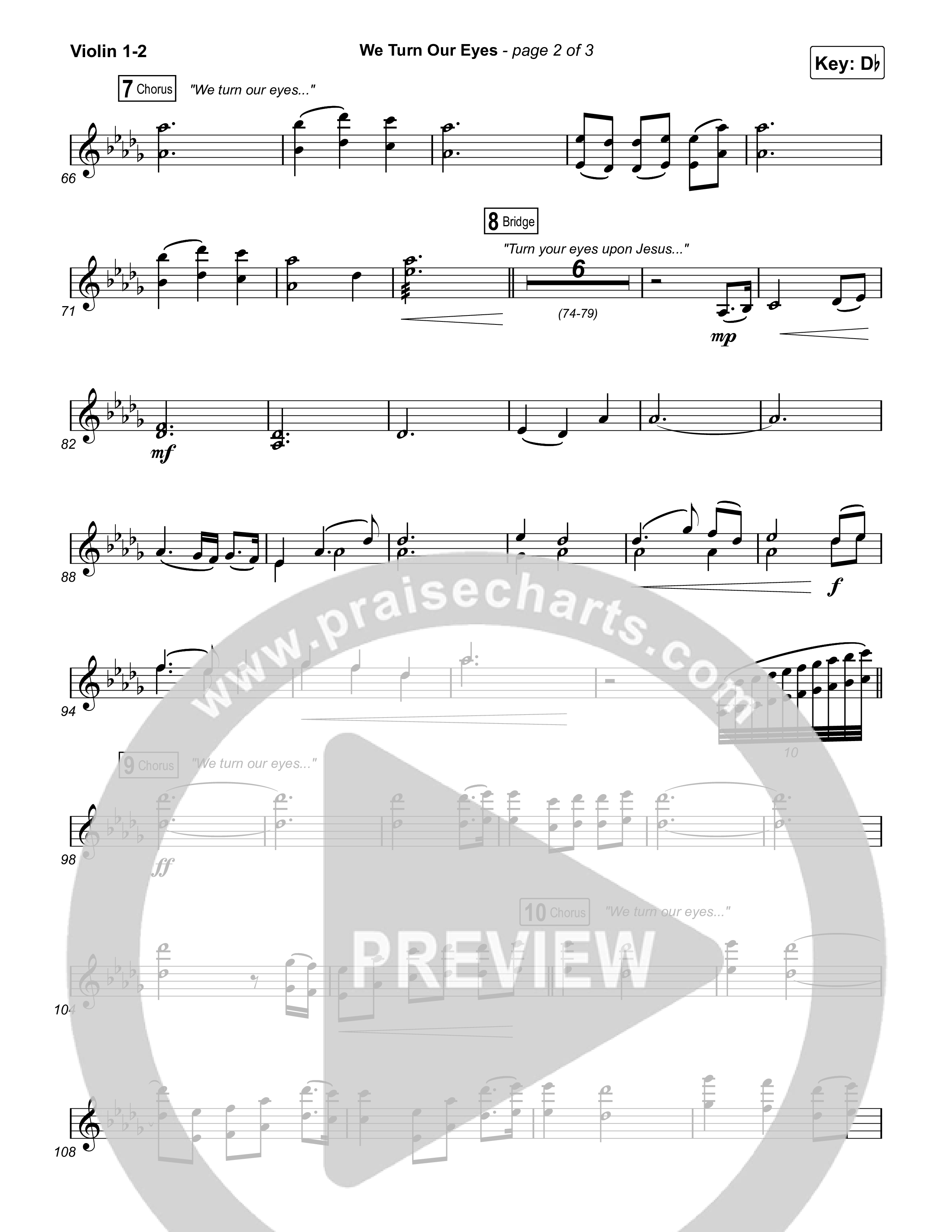 We Turn Our Eyes String Pack (Travis Cottrell)