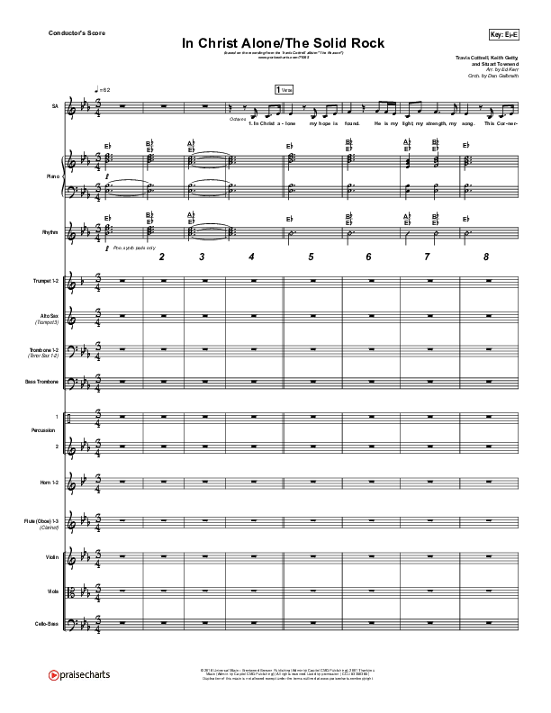 In Christ Alone / Solid Rock (Medley) Orchestration (Travis Cottrell)