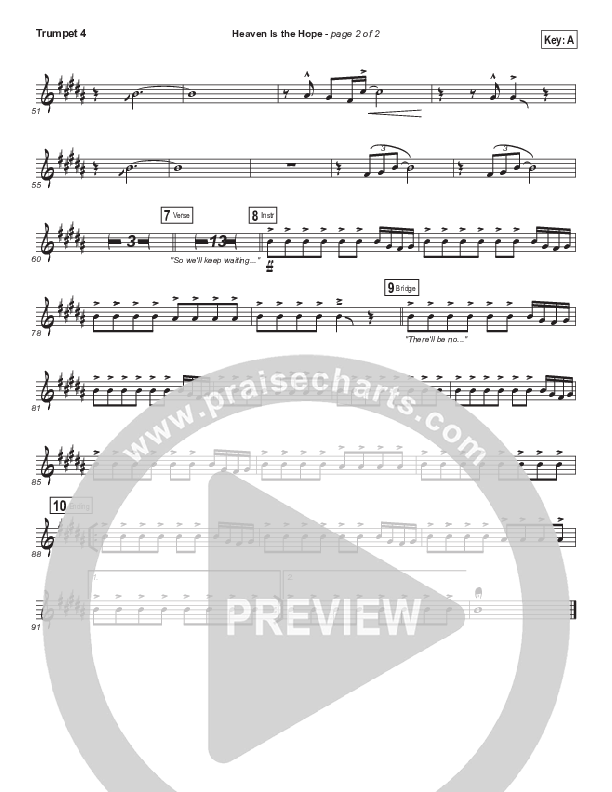 Heaven Is The Hope Trumpet (Matthew West)