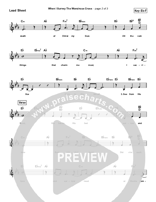 Perfect Sacrifice Chords PDF (Vineyard Music) - PraiseCharts