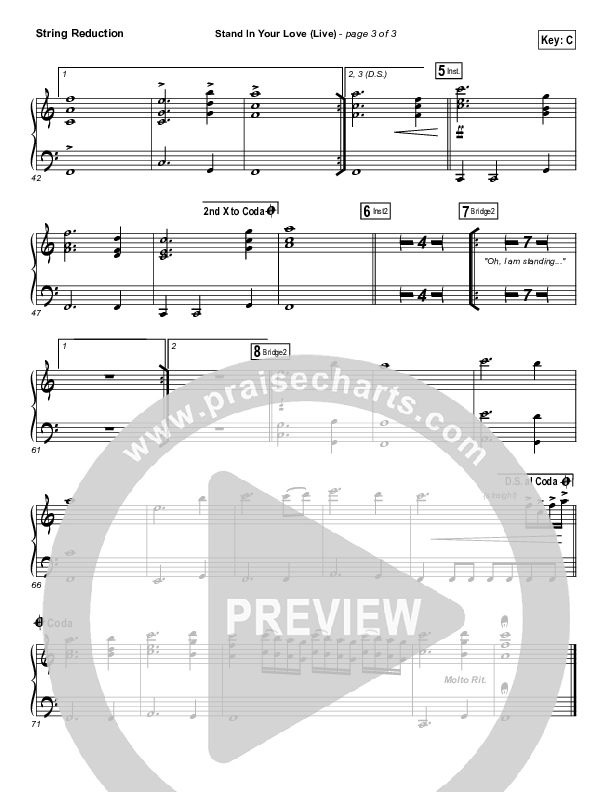 Stand In Your Love (Live) Synth Strings (GATEWAY)