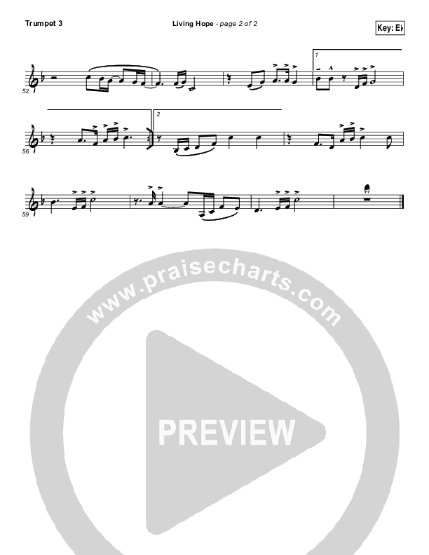 Living Hope Trumpet 3 (Phil Wickham)