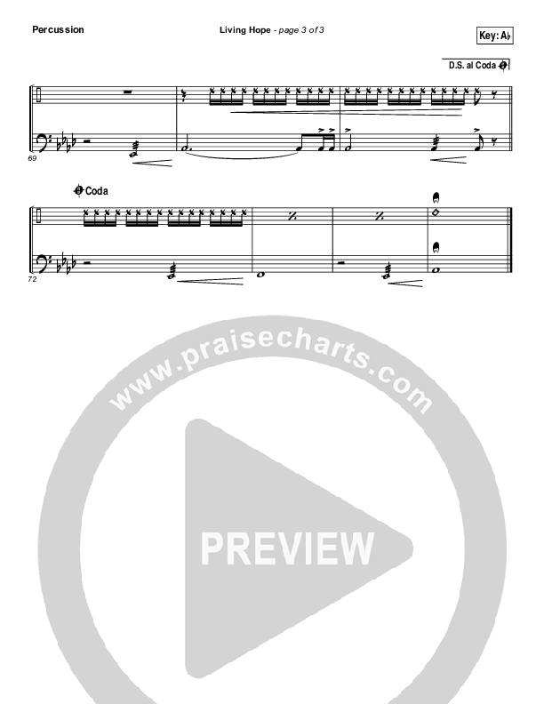 Living Hope Percussion (Cross Point Music / Cheryl Stark)