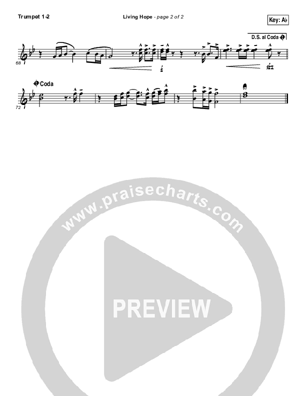 Living Hope Trumpet 1,2 (Cross Point Music / Cheryl Stark)
