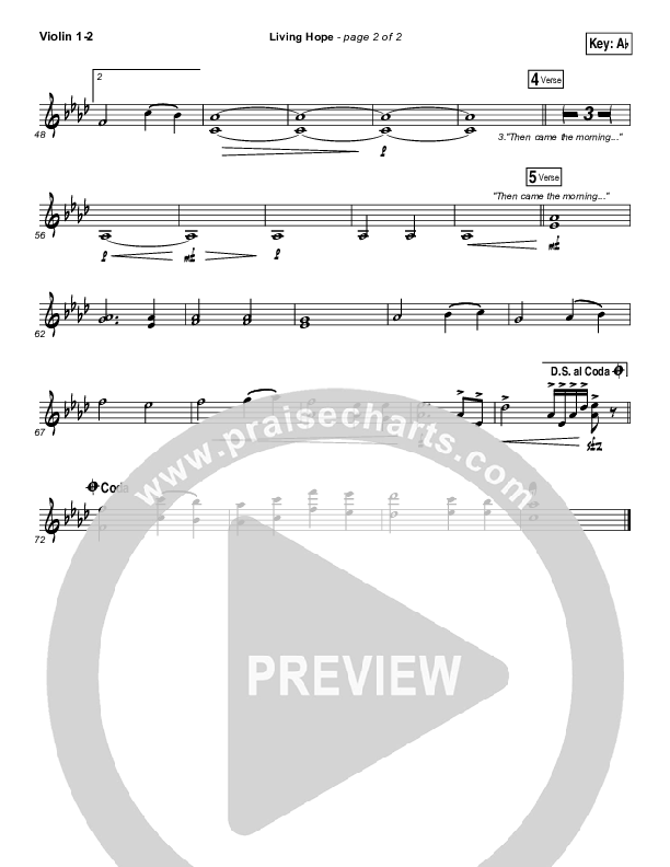 Living Hope Violin 1,2 (Cross Point Music / Cheryl Stark)