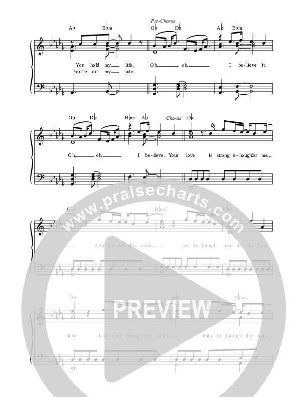 Everything Lead & Piano (Lincoln Brewster)