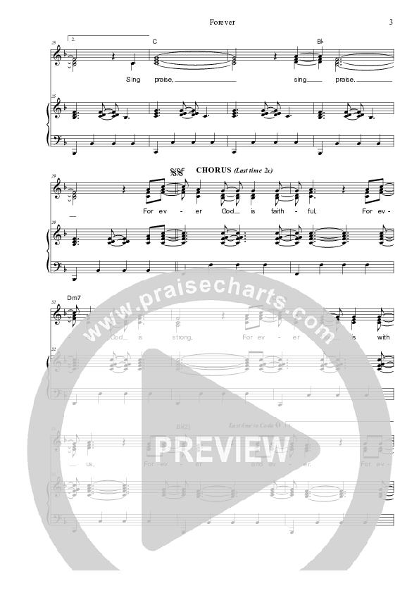 Forever Piano/Vocal (SAT) (Dennis Prince / Nolene Prince)