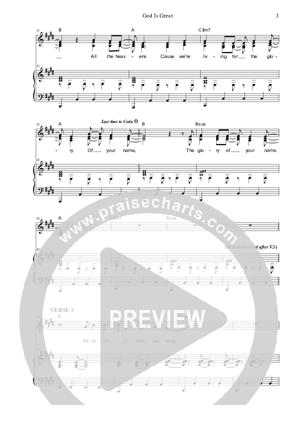 God Is Great Piano/Vocal (SAT) (Dennis Prince / Nolene Prince)