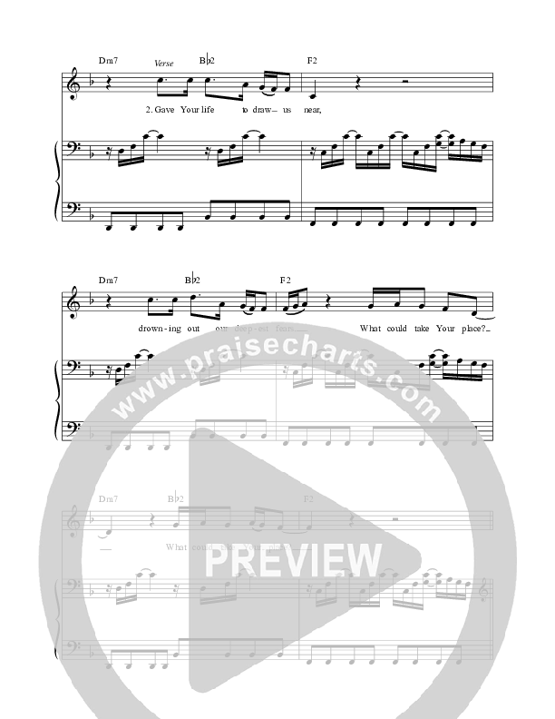 Here And Now Piano/Vocal (Life Worship / Aaron Baxter)